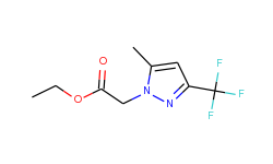 [5-methyl-3-(trifluoromethyl)-1h-pyrazol-1-yl]acetic acid ethyl ester