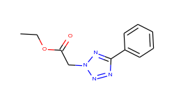 ethyl 2-(5-phenyl-2h-1,2,3,4-tetraazol-2-yl)-acetate
