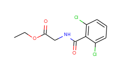 ethyl 2-[(2,6-dichlorobenzoyl)amino]acetate