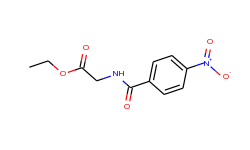ethyl 2-[(4-nitrobenzoyl)amino]acetate