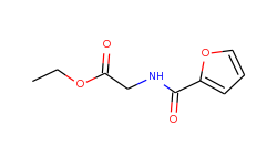 ethyl 2-[(2-furylcarbonyl)amino]acetate