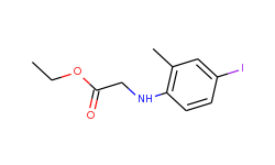 ethyl [(4-iodo-2-methylphenyl)amino]acetate