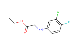 ethyl 2-(3-chloro-4-fluoroanilino)acetate