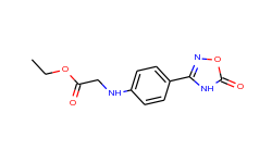 ethyl 2-(4-(5-oxo-4,5-dihydro-1,2,4-oxadiazol-3-yl)phenylamino)acetate