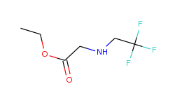ethyl 2-(2,2,2-trifluoroethyl)aminoacetate