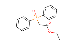 Acetic acid, (diphenylphosphinyl)-, ethyl ester