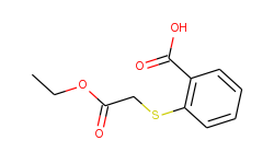 2-[(2-ethoxy-2-oxoethyl)sulfanyl]-benzenecarboxylic acid