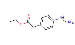 benzeneacetic acid, 4-hydrazino-, ethyl ester (9CI)
