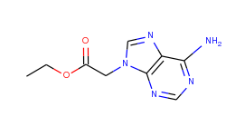 9H-Purine-9-acetic acid, 6-amino-, ethyl ester