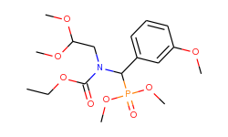 2,2-Dimethoxyethyl[(dimethoxyphosphinyl)(3-methoxyphenyl)methyl]carbamic Acid Ethyl Ester