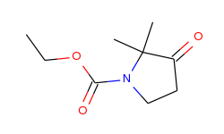 2,2-dimethyl-3-oxo-pyrrolidine-1-carboxylic acid ethyl ester