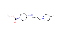 ethyl 4-{[3-(4-methylpiperidin-1-yl)propyl]-amino}piperidine-1-carboxylate
