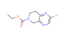 ethyl 2-chloro-7,8-dihydropyrido[3,4-b]pyrazine-6(5h)-carboxylate