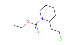2-(2-chloroethyl)piperidine-1-carboxylic acid ethyl ester