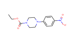 ethyl 4-(4-nitrophenyl)tetrahydro-1(2h)-pyrazinecarboxylate
