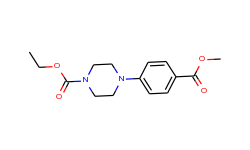 ethyl 4-[4-(methoxycarbonyl)phenyl]tetrahydro-1(2h)-pyrazinecarboxylate