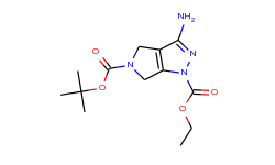 5-boc-3-amino-4,6-dihydropyrrolo[3,4-c]pyrazole-1-carboxylic acid ethyl ester