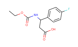 3-ethoxycarbonylamino-3-(4-fluorophenyl)-propionic acid