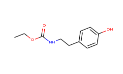 ethyl n-[2-(4-hydroxyphenyl)ethyl]carbamate