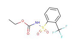 ETHYL{[2-(TRIFLUOROMETHYL)PHENYL]SULFONYL}CARBAMATE