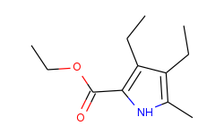 1H-Pyrrole-2-carboxylic acid, 3,4-diethyl-5-methyl-, ethyl ester