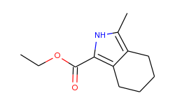 2H-Isoindole-1-carboxylic acid, 4,5,6,7-tetrahydro-3-methyl-, ethyl ester