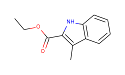 1H-Indole-2-carboxylic acid, 3-methyl-, ethyl ester