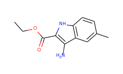 1H-Indole-2-carboxylic acid, 3-amino-5-methyl-, ethyl ester
