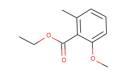 Benzoic acid, 2-methoxy-6-methyl-, ethyl ester