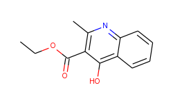 3-Quinolinecarboxylic acid, 4-hydroxy-2-methyl-, ethyl ester