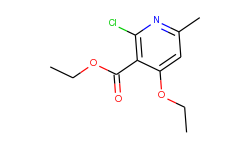 2-chloro-4-ethoxy-6-methyl-nicotinic acid ethyl ester