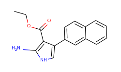 ethyl 2-amino-4-(2-naphthyl)-1h-pyrrole-3-carboxylate