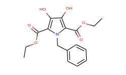 Diethyl 1-benzyl-3,4-dihydroxy-1H-pyrrole-2,5-dicarboxylate