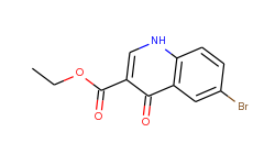 3-Quinolinecarboxylic acid, 6-bromo-1,4-dihydro-4-oxo-, ethyl ester