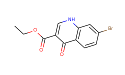 3-Quinolinecarboxylic acid, 7-bromo-1,4-dihydro-4-oxo-, ethyl ester