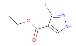 1H-Pyrazole-4-carboxylic acid, 3-iodo-, ethyl ester