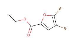 4,5-dibromo-furan-2-carboxylic acid ethyl ester