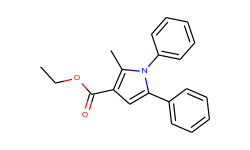 ETHYL 2-METHYL-1,5-DIPHENYLPYRROLE-3-CARBOXYLATE