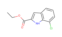 1H-Indole-2-carboxylic acid, 7-chloro-, ethyl ester