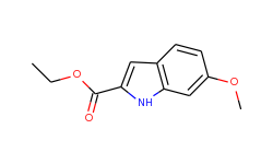 1H-Indole-2-carboxylic acid, 6-methoxy-, ethyl ester