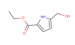 1H-Pyrrole-2-carboxylic acid, 5-(hydroxymethyl)-, ethyl ester