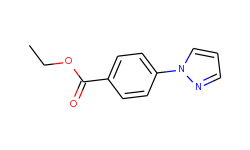Benzoic acid, 4-(1H-pyrazol-1-yl)-, ethyl ester