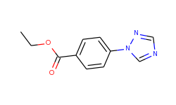 Benzoic acid, 4-(1H-1,2,4-triazol-1-yl)-, ethyl ester
