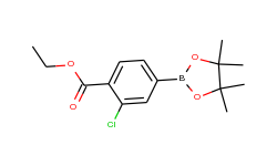 4-Ethoxycarbonyl-3-chlorophenylboronic acid, pinacol ester