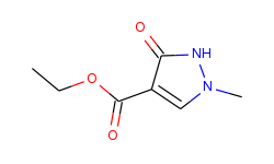1H-Pyrazole-4-carboxylic acid, 2,3-dihydro-1-methyl-3-oxo-, ethyl ester