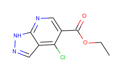 Ethyl 4-chloro-1H-pyrazolo[3,4-b]pyridine-5-carboxylate