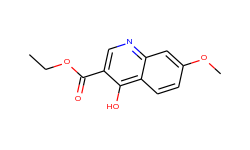 3-Quinolinecarboxylic acid, 4-hydroxy-7-methoxy-, ethyl ester