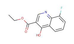 3-Quinolinecarboxylic acid, 8-fluoro-4-hydroxy-, ethyl ester