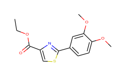 ethyl 2-(3,4-dimethoxyphenyl)-1,3-thiazole-4-carboxylate