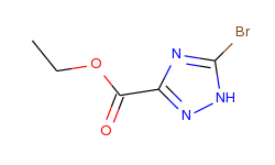 1H-1,2,4-Triazole-3-carboxylic acid, 5-bromo-, ethyl ester